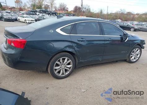 2018 Chevrolet Impala 1Lt из США, поврежденный, VIN 2G1105S31J9171333